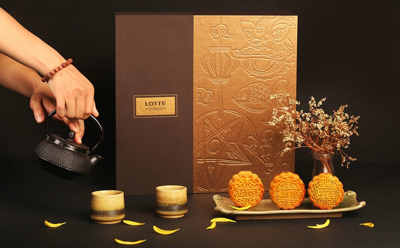 樂(lè)天禮品包裝設(shè)計(jì),中秋節(jié)月餅禮盒包裝設(shè)計(jì)