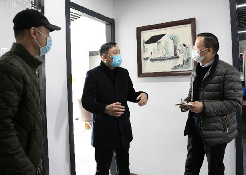 熱烈歡迎市區(qū)領導蒞臨石特為疫情進行調研指導工作！