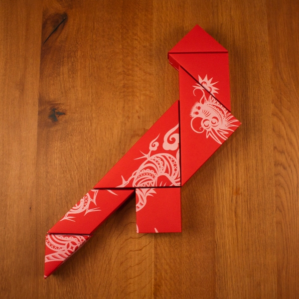春節(jié)禮品盒包裝設(shè)計(jì)，新年七巧板的妙用
