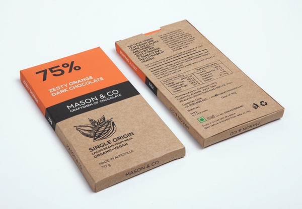 你最愛的甜食，手工黑巧克力的品牌包裝設(shè)計(jì)