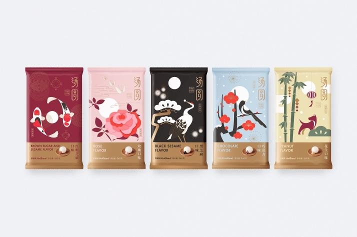 驚艷四座的國風(fēng)之美，中式湯圓包裝設(shè)計(jì)