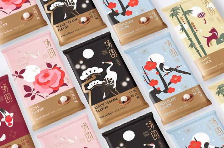 驚艷四座的國風(fēng)之美，中式湯圓包裝設(shè)計(jì)